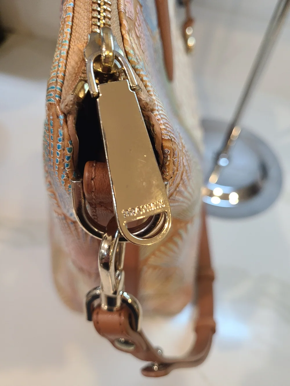 Brahmin Large Duxbury In Scallop Bondi EUC